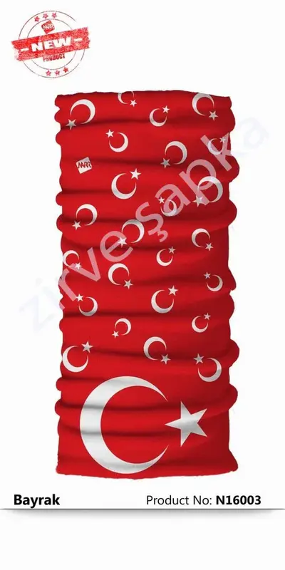Zirve Şapka Bayrak Bandana
