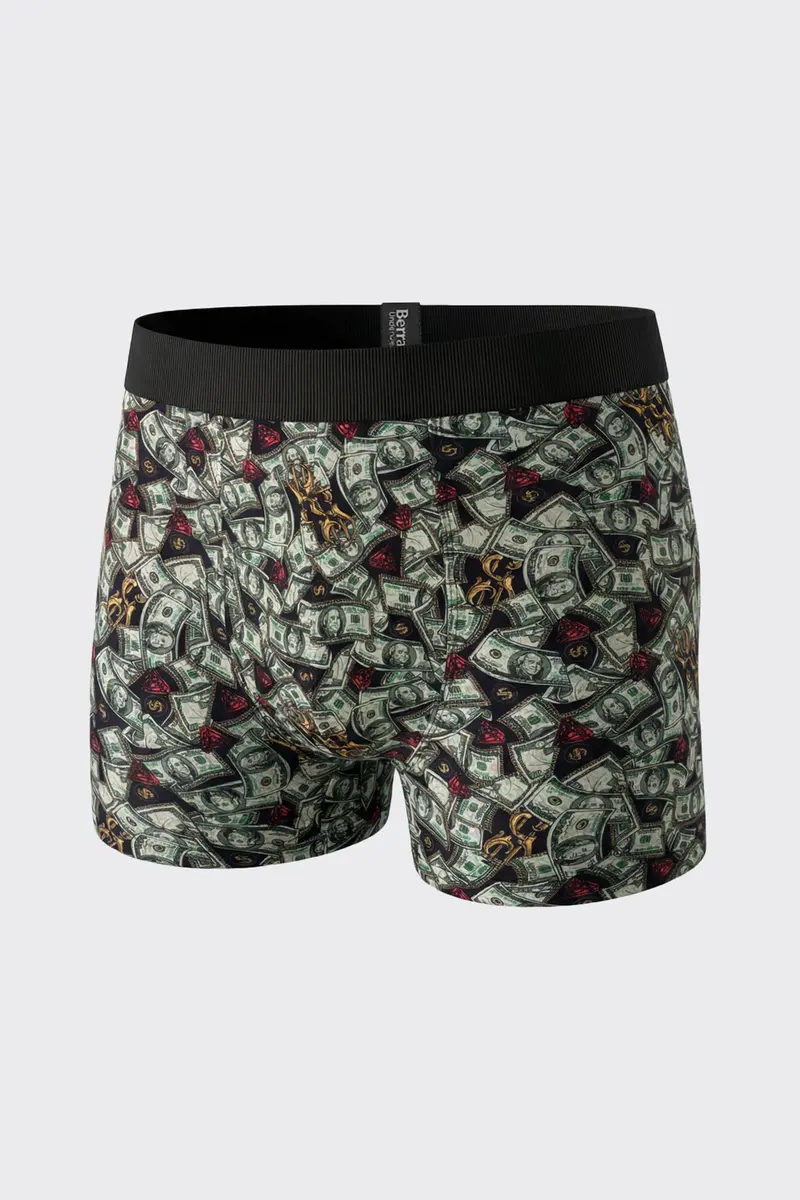 Berrak Berrak 4431 Dijital Erkek Boxer — Desen-10