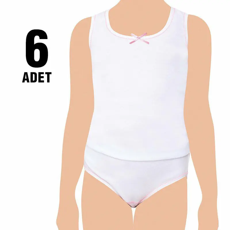 Seher Yıldızı Seher Kız Çocuk Sütaşlı Takım 6'lı