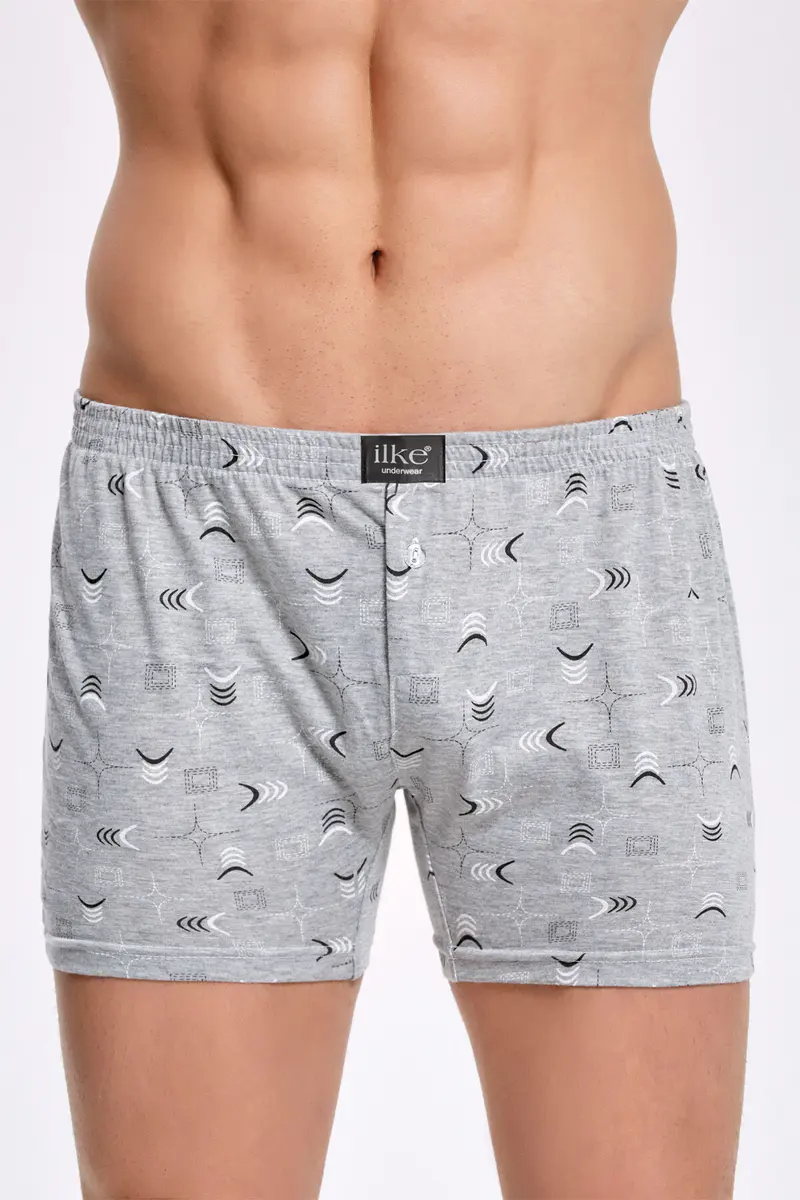 İlke %100 Pamuk Empirme Boxer
