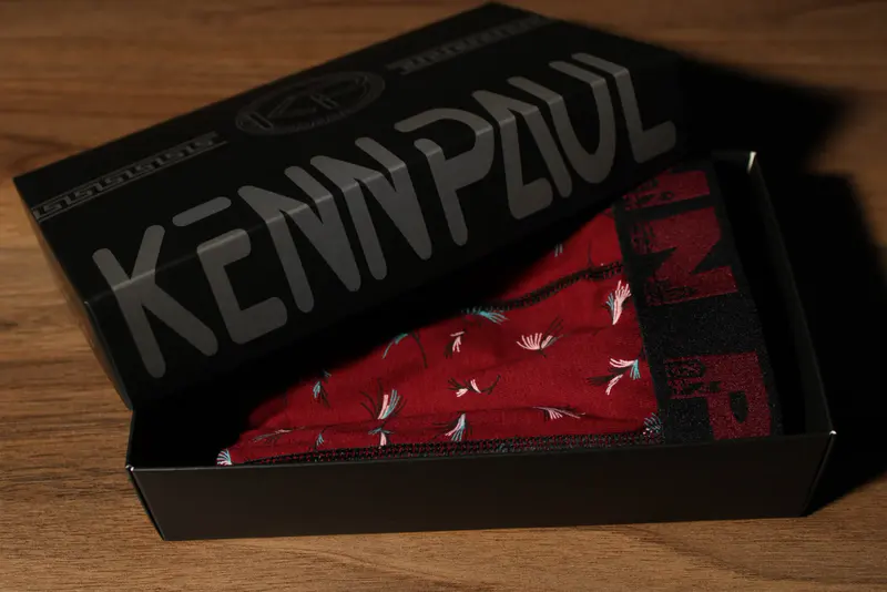 Kenn Paul 3XL–6XL Büyük Beden Desenli Pamuk Erkek Boxer