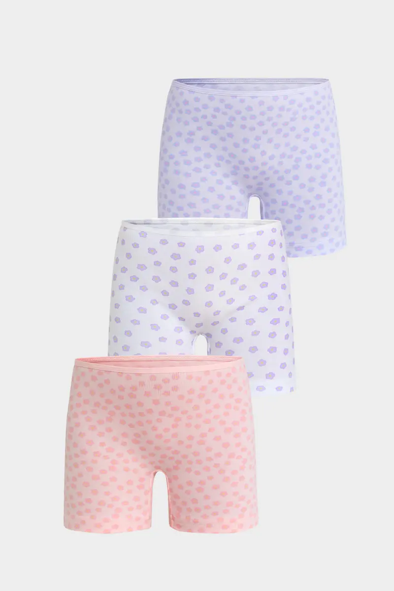Berrak Berrak 5646 Kız Çocuk 3'lü Boxer