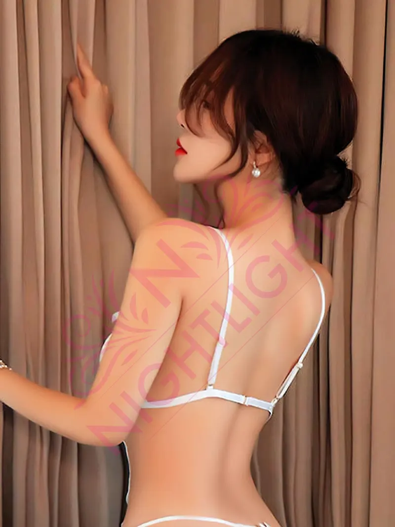 NightLight Nightlight Özel Bölgesi Açık Göğüs Detaylı Fantazi Body
