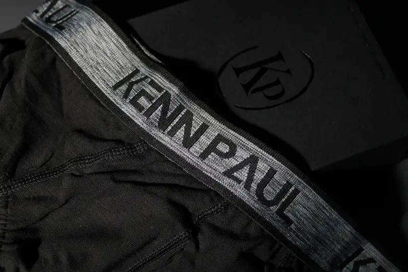 Kenn Paul 10'lu Erkek Düz Pamuklu Siyah Boxer | Slip Boxer