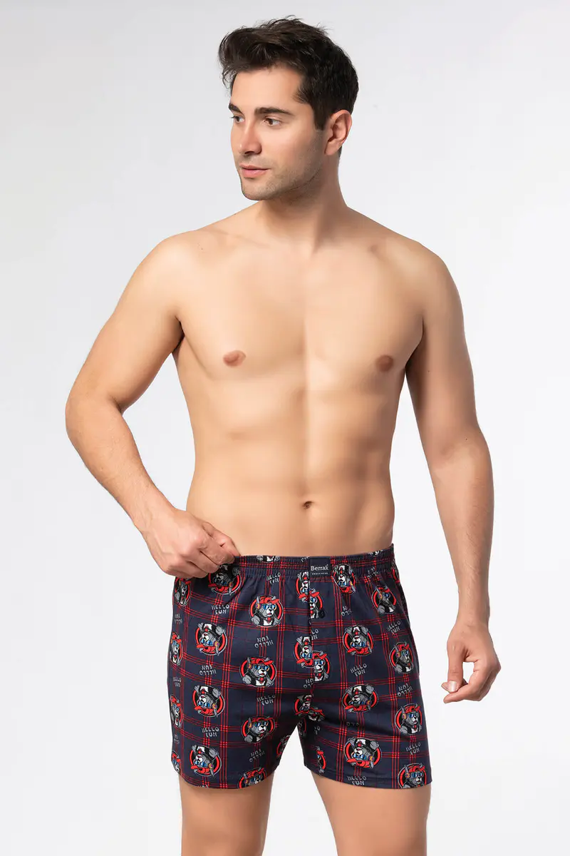 Berrak Berrak 1058 Erkek Boxer — Desen-5