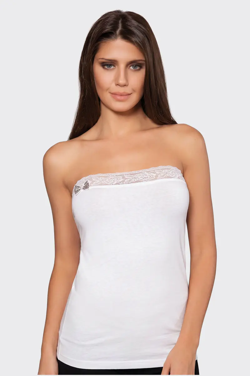 Berrak Berrak 8014 Kadın Body — Beyaz