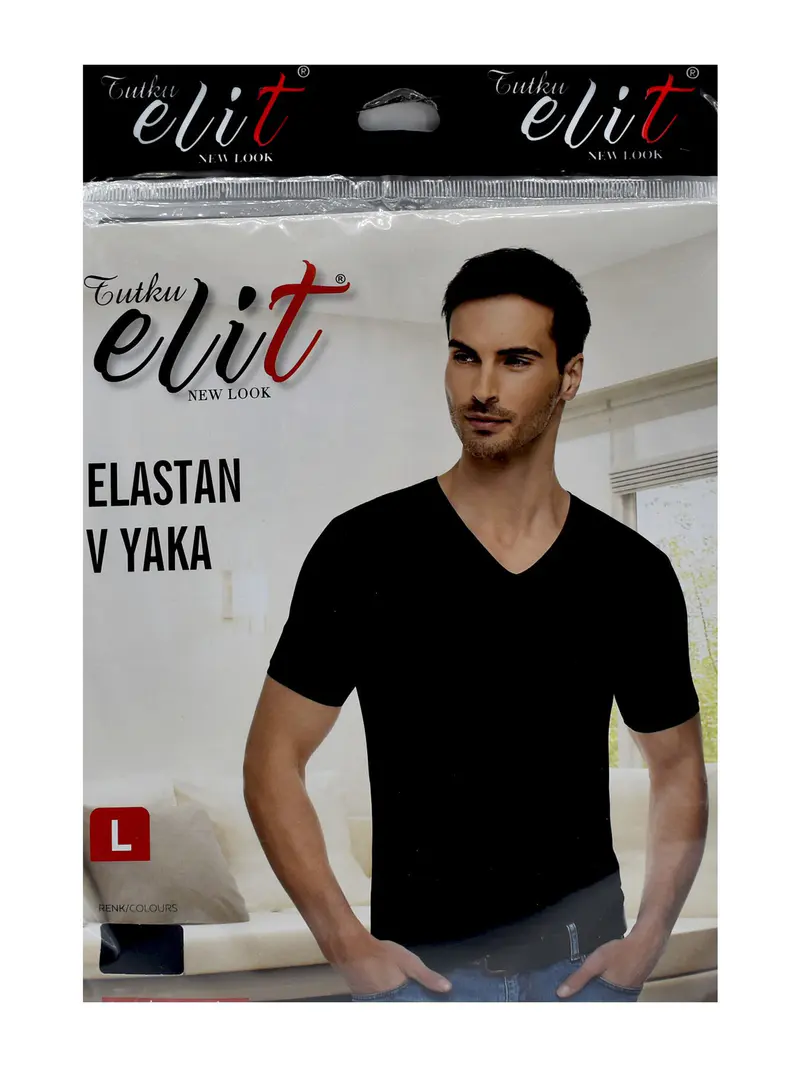 Tutku Tutku Elit 1303 Elestan Erkek V Yaka Atlet