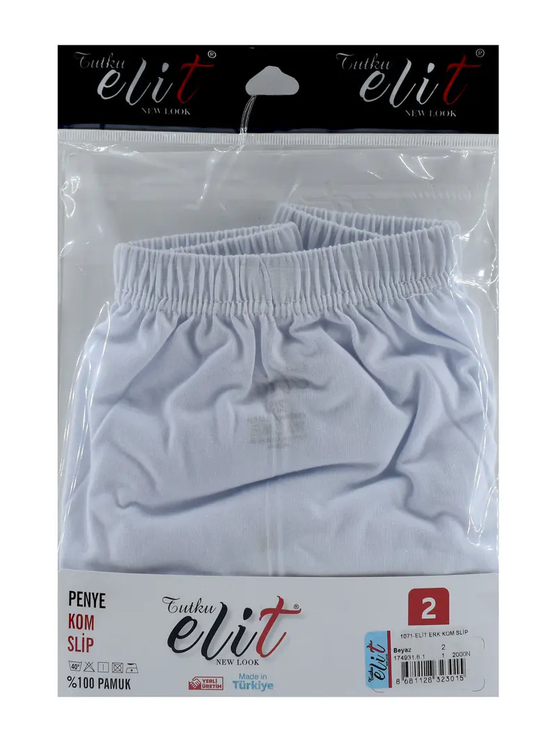 Tutku Tutku Elit 1071 Erkek Penye Kom Slip Külot