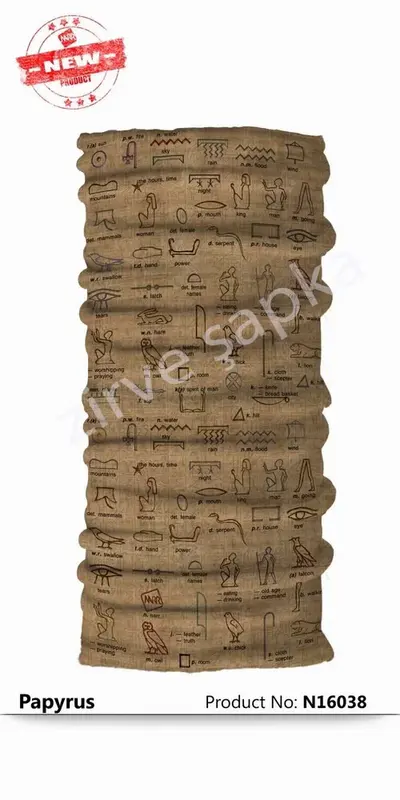 Zirve Şapka Papyrus Bandana