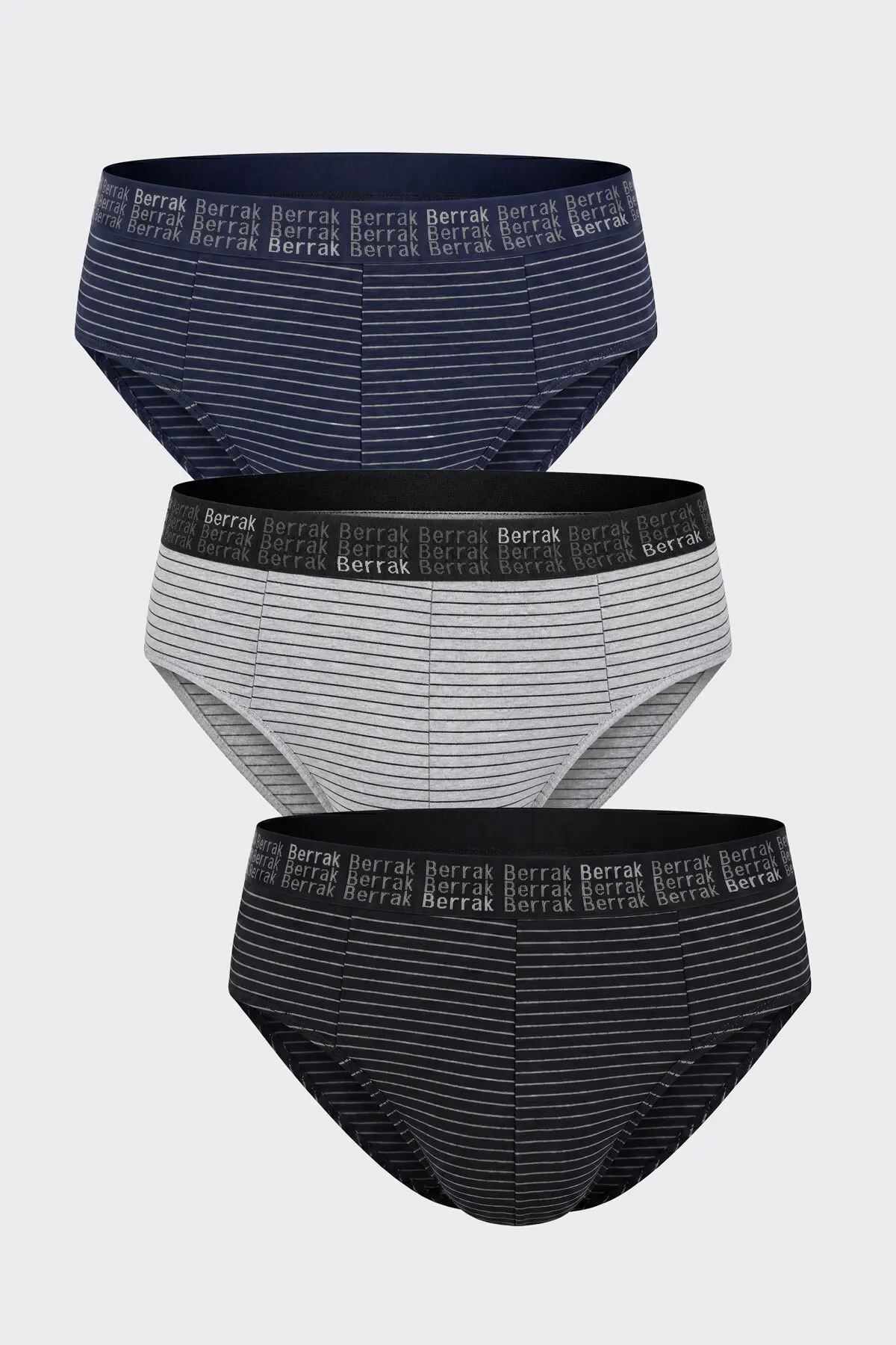 Berrak Berrak 4413 Erkek 3'lü Slip