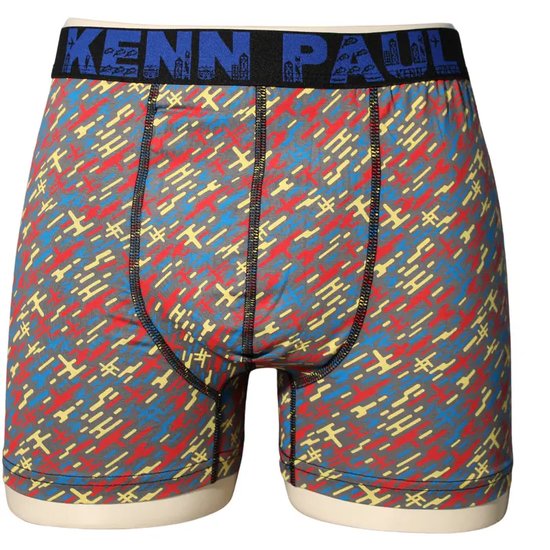 Kenn Paul 3XL–6XL Konforlu Erkek Boxer – Desenli, Yumuşak Pamuk, Şık Stil
