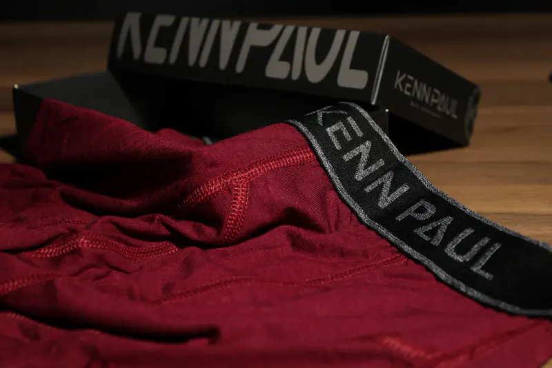 Kenn Paul Bambu Uzun Paçalı Erkek Boxer - Bordo, Nefes Alır, Konforlu