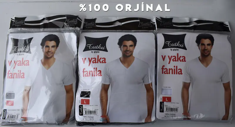 Tutku Tutku Erkek Ribana V Yaka Fanila