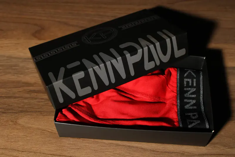 Kenn Paul Bambu Uzun Paçalı Sporcu Boxer -Kırmızı Nefes Alır, Konforlu