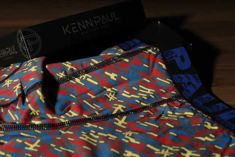 Kenn Paul 3XL–6XL Konforlu Erkek Boxer – Desenli, Yumuşak Pamuk, Şık Stil