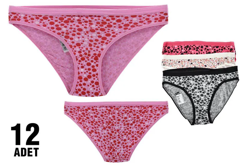 Tutku Tutku 0821 Begüm Bayan Bikini 12'li