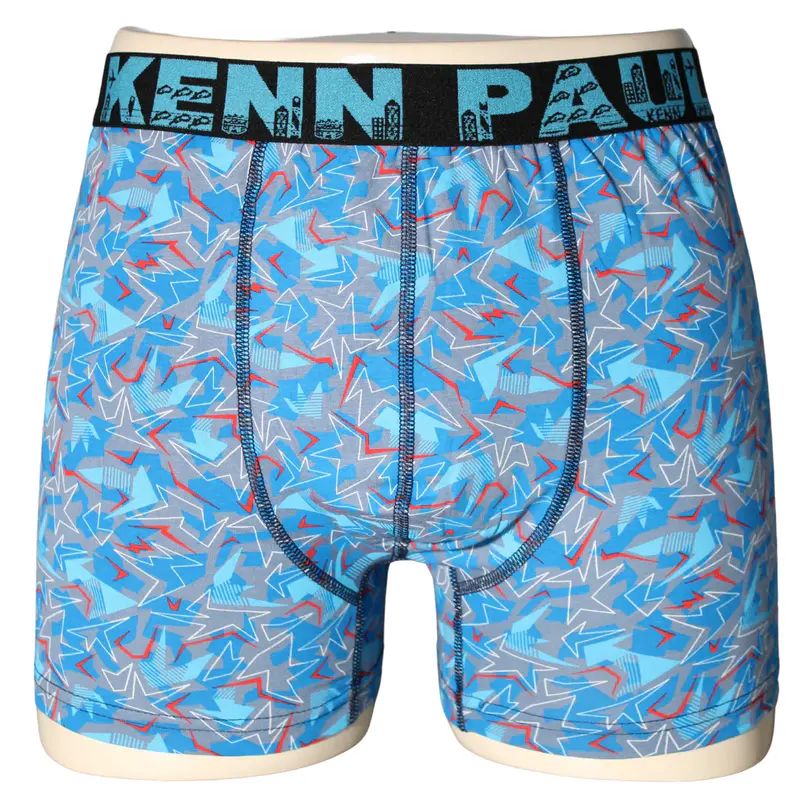 Kenn Paul 3XL–6XL Büyük Beden Boxer – Desenli, Yumuşak Pamuk, Şık Stil