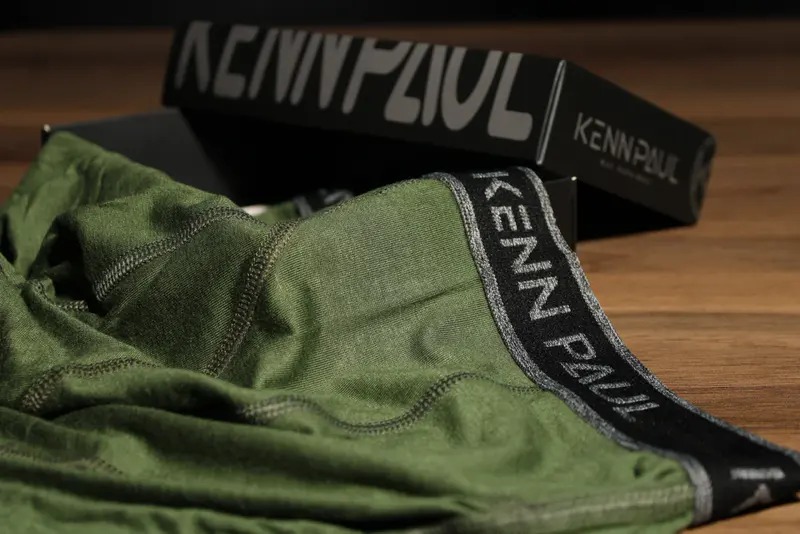 Kenn Paul Bambu Uzun Paçalı Sporcu Boxer - Haki, Nefes Alır, Konforlu