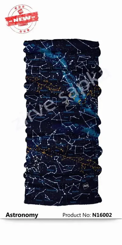 Zirve Şapka Astronomy Bandana