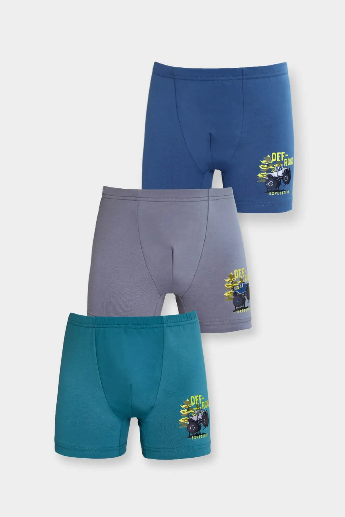 Berrak Berrak 5061 Erkek Çocuk 3'lü Boxer