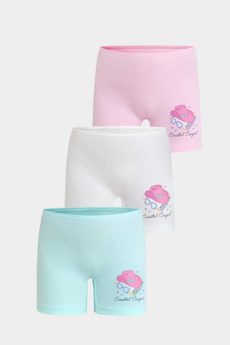 Berrak Berrak 5664 Kız Çocuk 3'lü Boxer