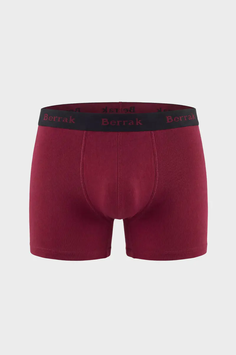 Berrak Berrak 4476 Erkek Modal Boxer — Bordo