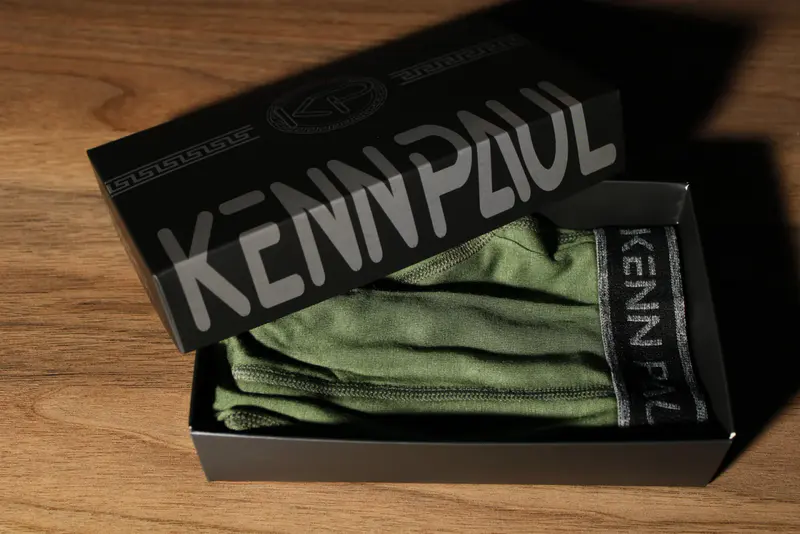 Kenn Paul Bambu Uzun Paçalı Sporcu Boxer - Haki, Nefes Alır, Konforlu