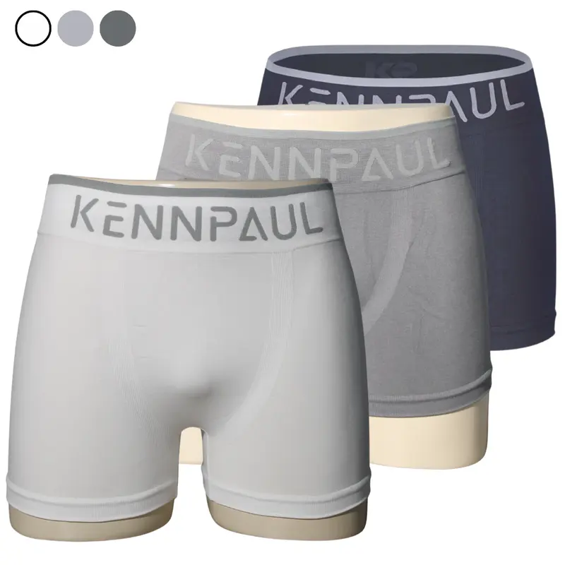 Kenn Paul 3'lü Dikişsiz Mikro Kumaş Boxer | Serin, Hafif ve Esnek Konfor