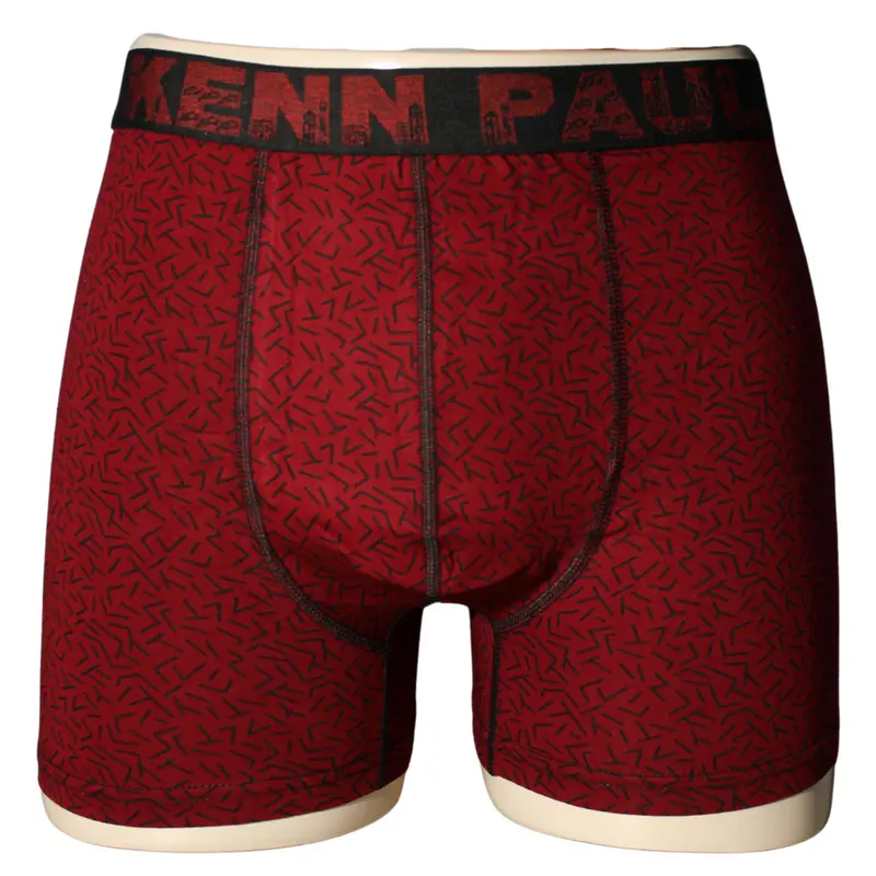 Kenn Paul 3XL–6XL Büyük Beden Boxer – Desenli, Yumuşak Pamuk, Şık Stil