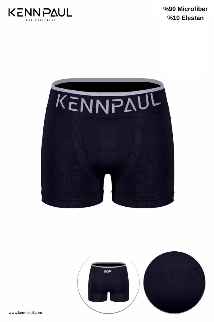 Kenn Paul Mikro Kumaş Erkek Boxer | Serin, Hafif ve Esnek Konfor