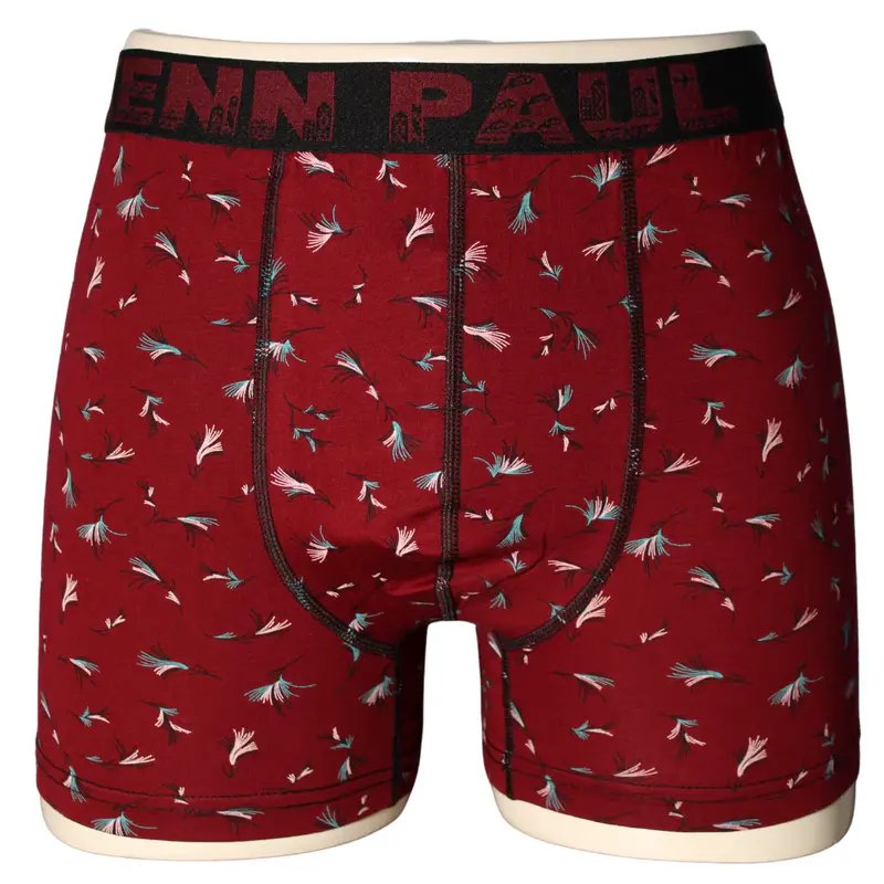 Kenn Paul 3XL–6XL Büyük Beden Desenli Pamuk Erkek Boxer