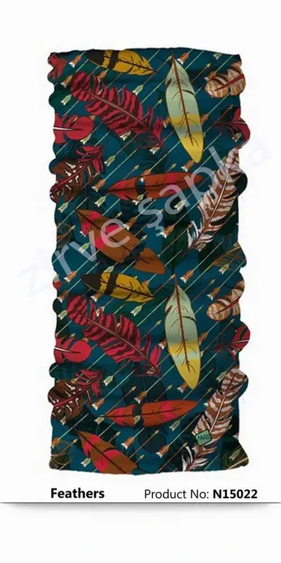 Zirve Şapka Feathers Bandana