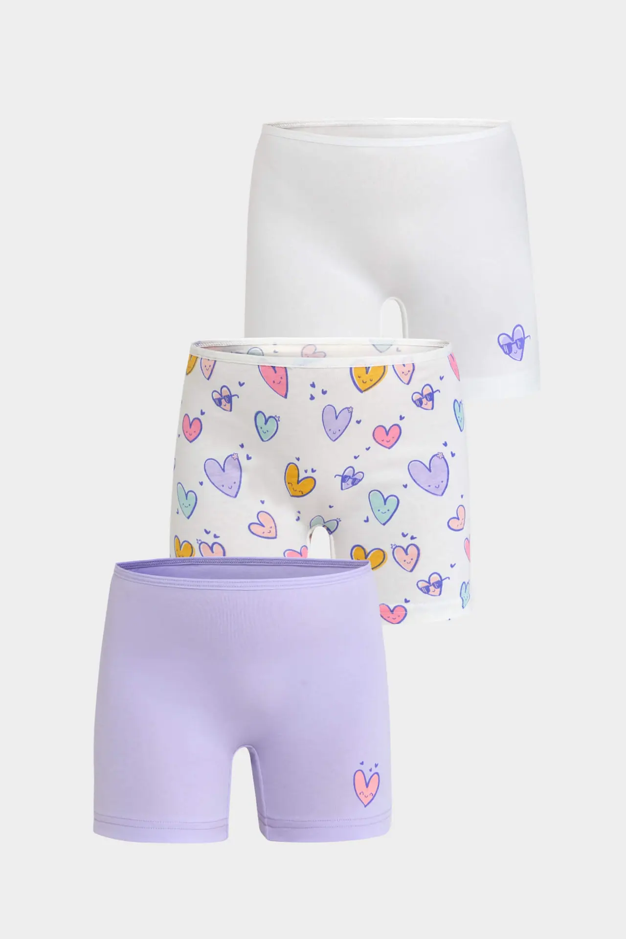 Berrak Berrak 5661 Kız Çocuk 3'lü Boxer