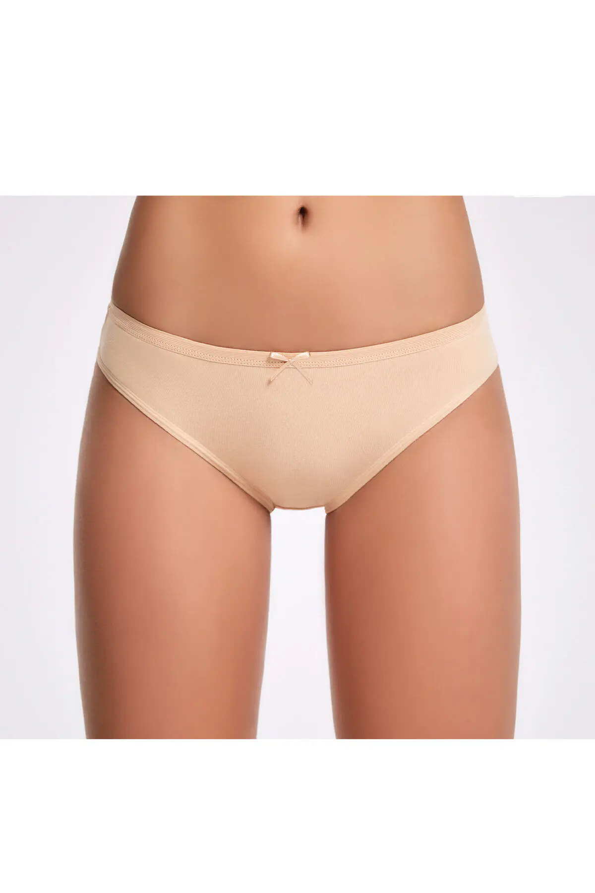 İlke %100 Pamuk Ten Fiyonklu Bikini