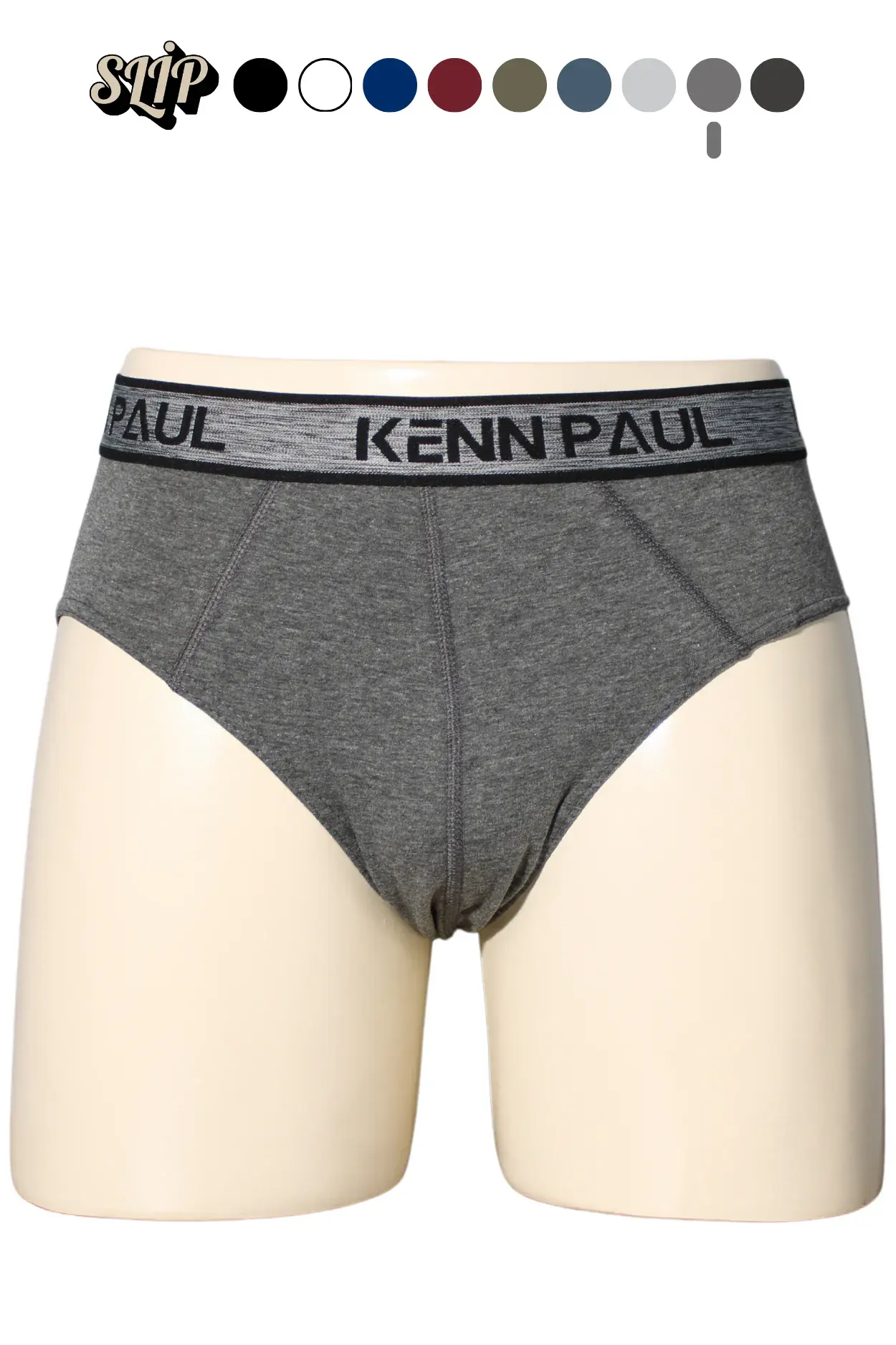 Kenn Paul Erkek Düz Pamuklu Antrasit Boxer | Slip Boxer