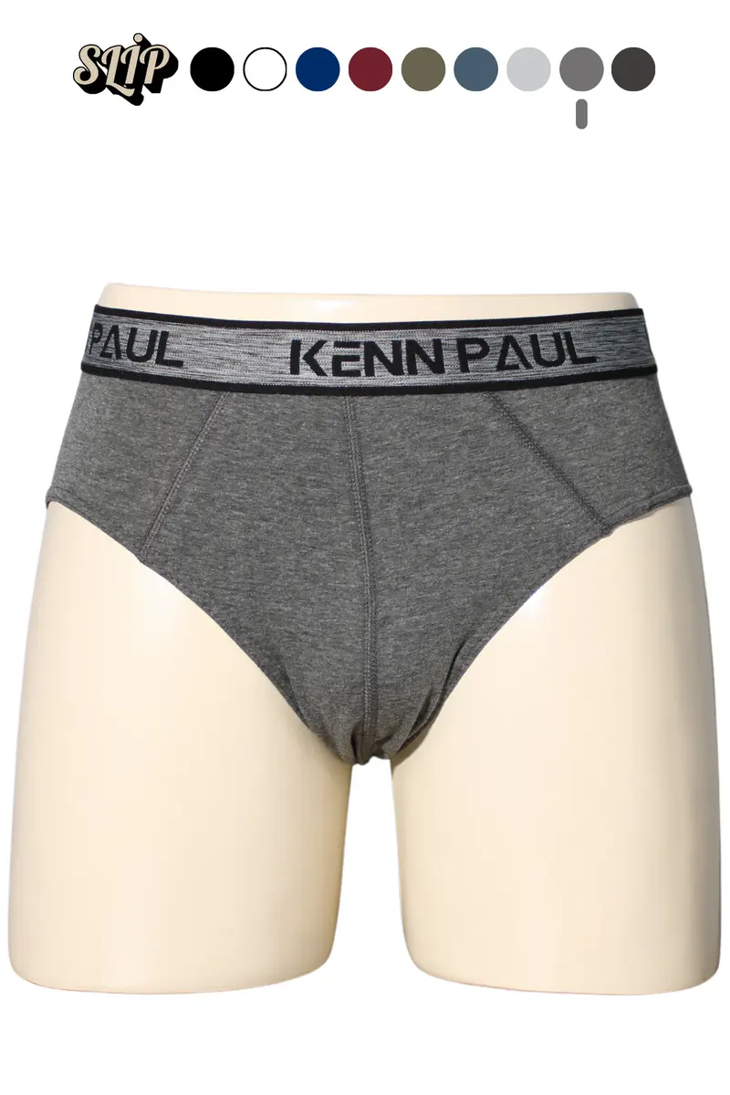 Kenn Paul Erkek Düz Pamuklu Antrasit Boxer | Slip Boxer