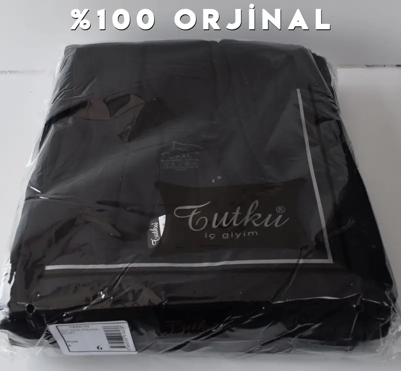 Tutku Tutku 0102 Erkek Renkli Ribana Atlet 6'lı