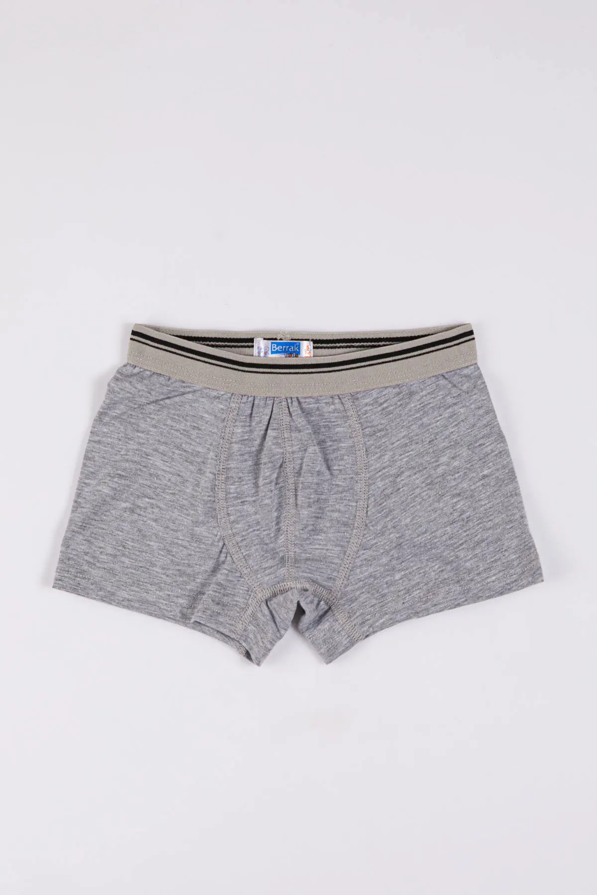 Berrak Berrak 5507 Erkek Çocuk Boxer — Gri Melanj