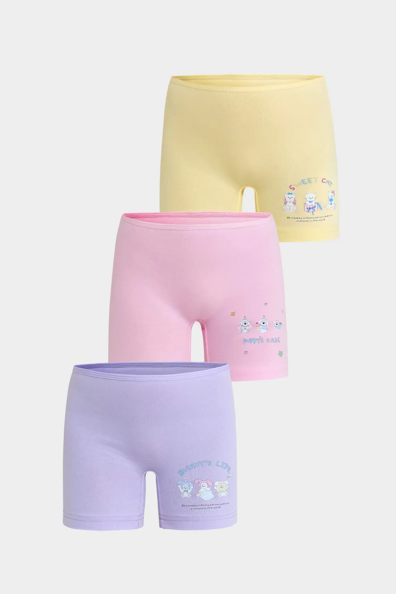 Berrak Berrak 5658 Kız Çocuk 3'lü Boxer