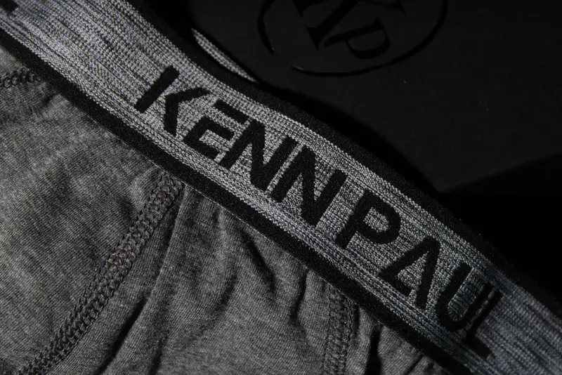 Kenn Paul Erkek Düz Pamuklu Antrasit Boxer | Slip Boxer