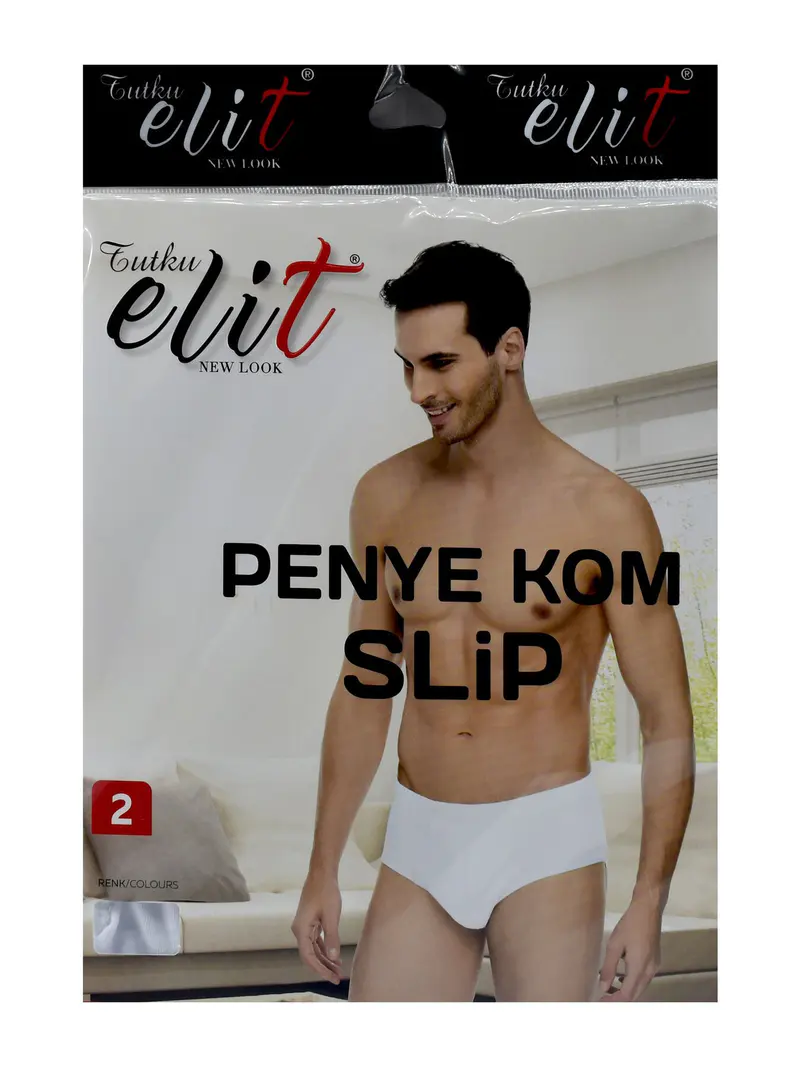 Tutku Tutku Elit 1071 Erkek Penye Kom Slip Külot