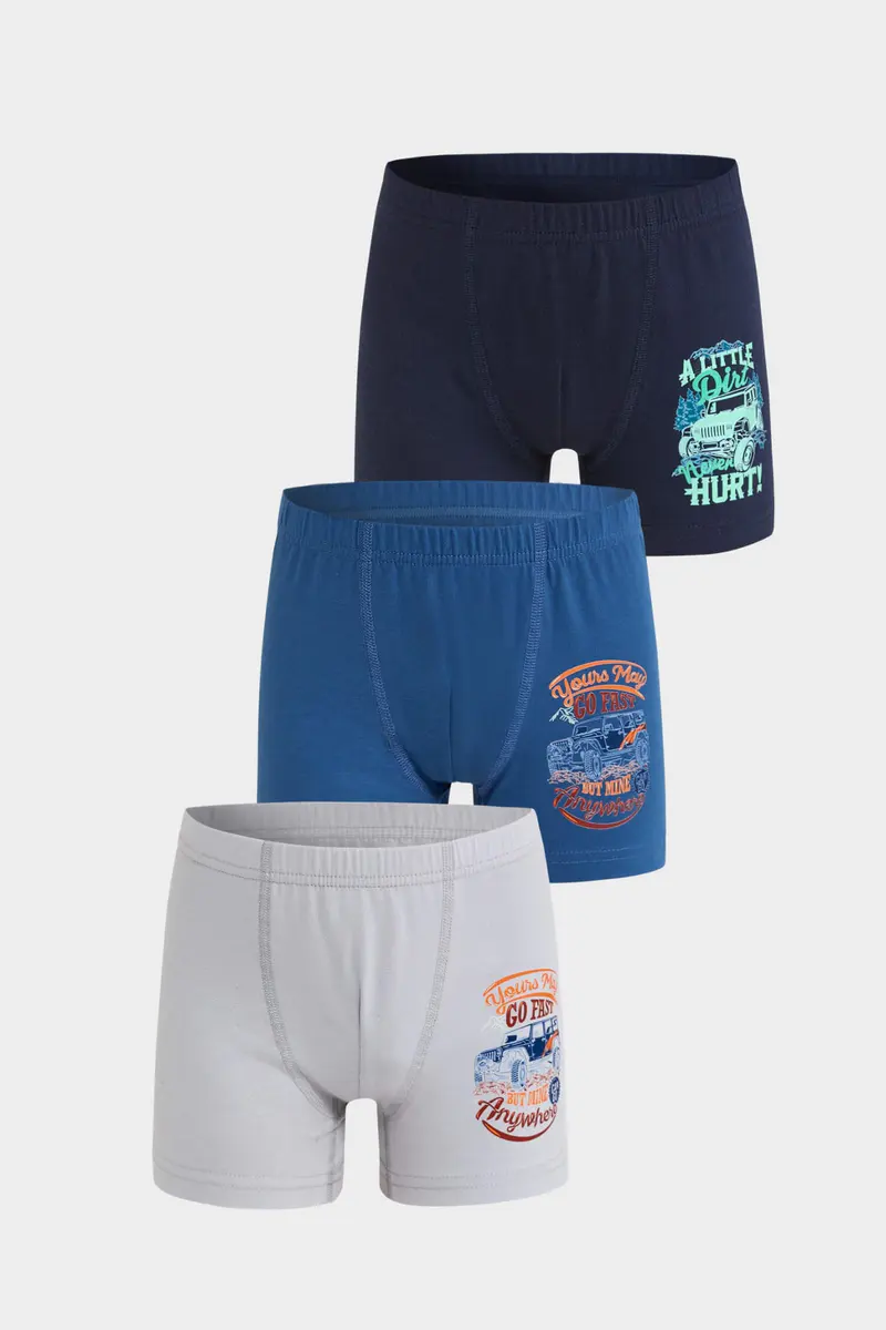 Berrak Berrak 5073 Erkek Çocuk 3'lü Boxer