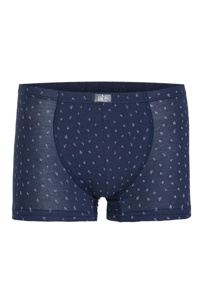 İlke Desenli Modal Boxer