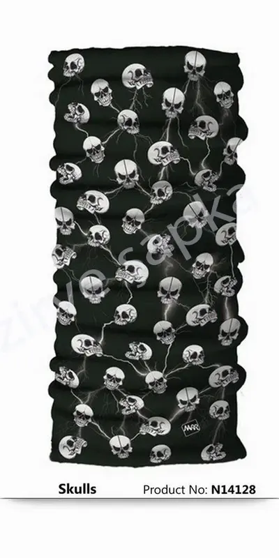 Zirve Şapka Skulls Bandana