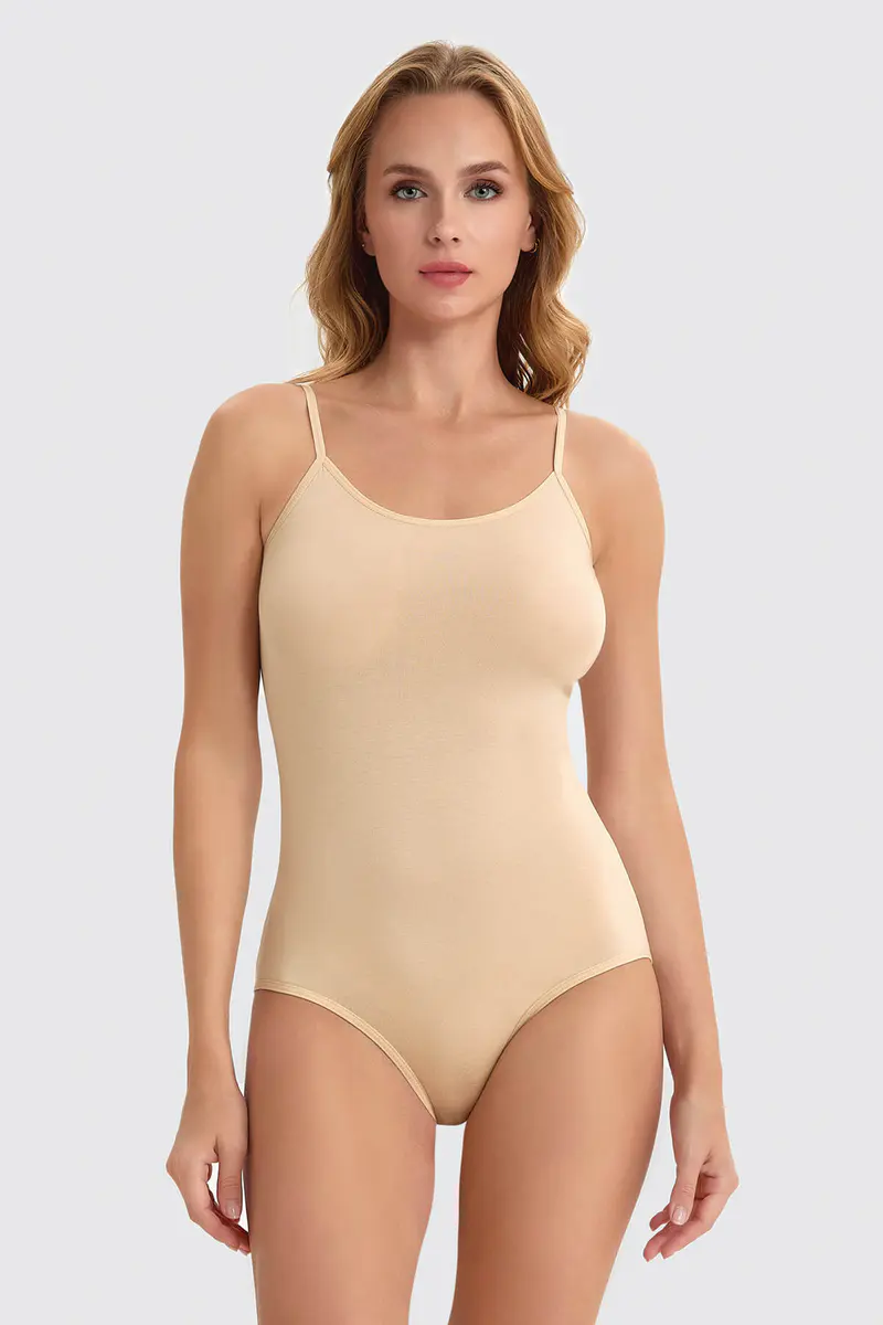 Berrak Berrak 8069 Kadın Modal Çıtçıtlı (Kancalı) Body — Ten
